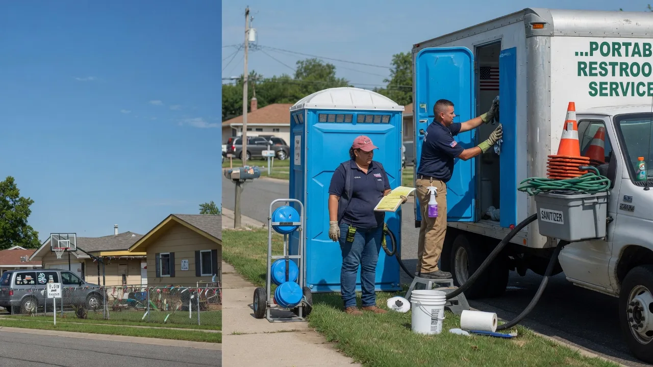 Portable Toilet Rental in Morris, IN near me